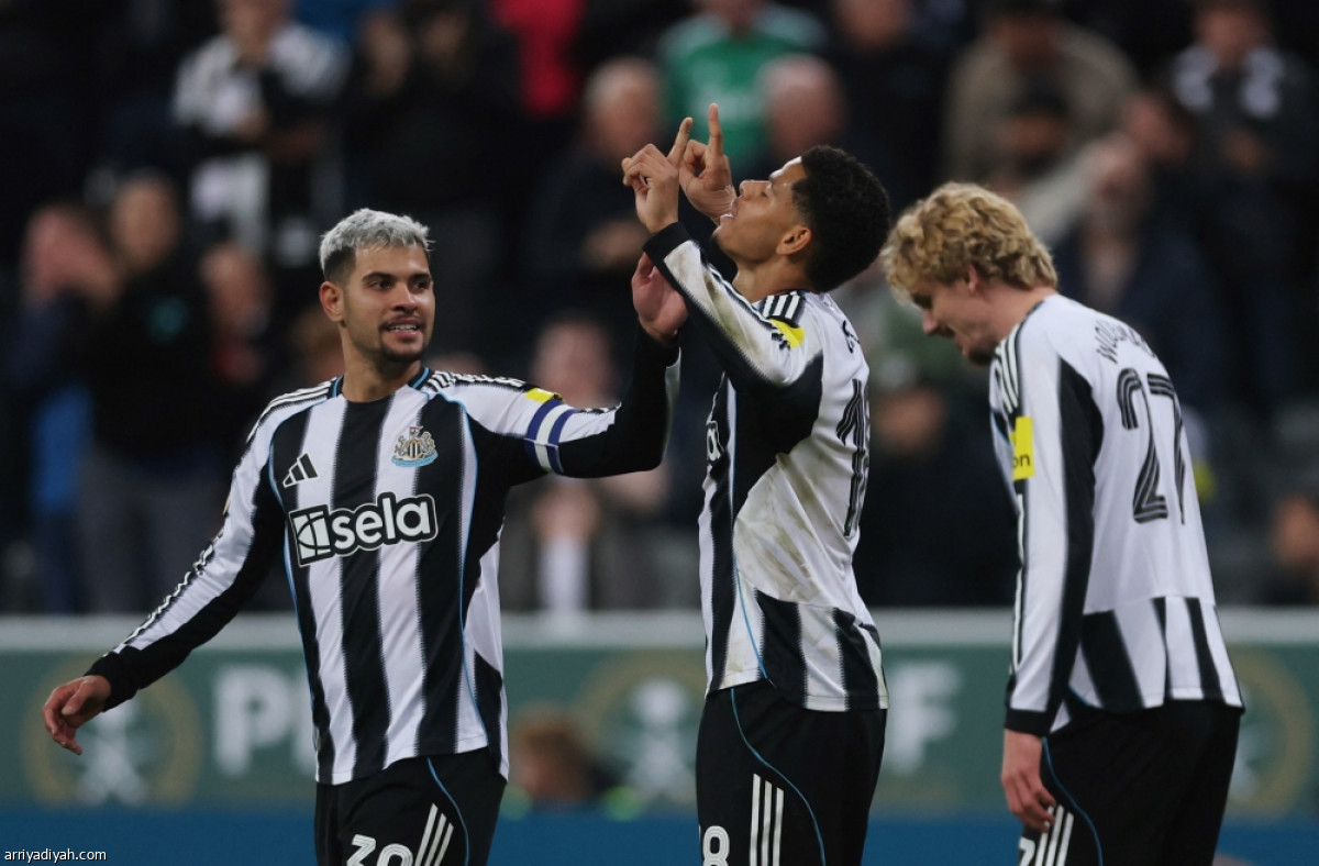 نيوكاسل يعبر