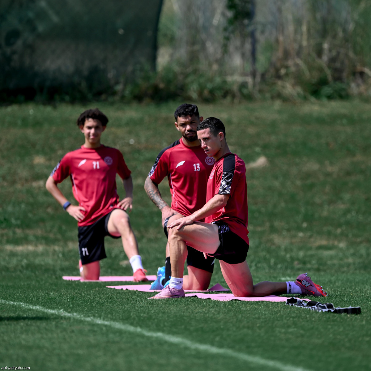 ألجواسيل يكثف اللياقة