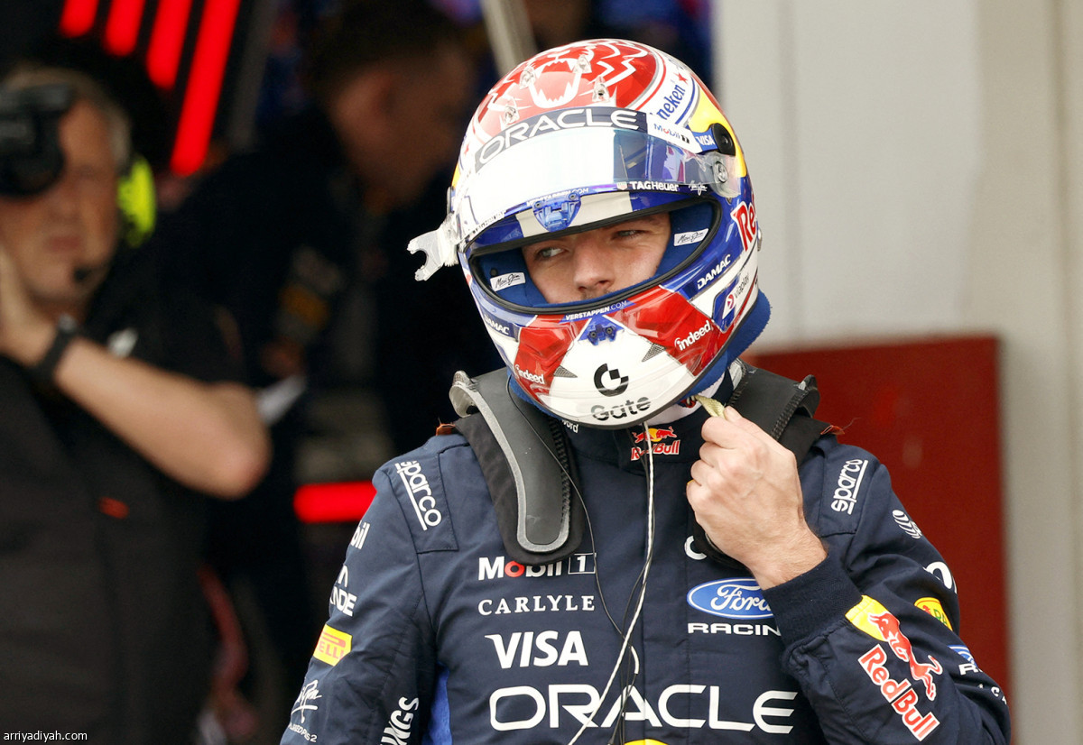 فيرستابن يتأخر