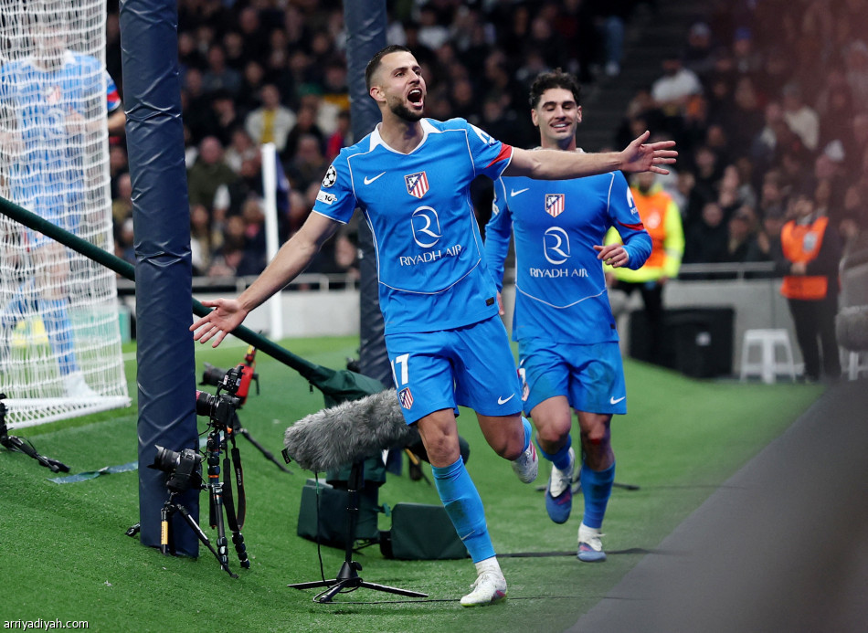 رباعية بايرن تجدد العبور.. وأتلتيكو يتخطى توتنام رغم الخسارة