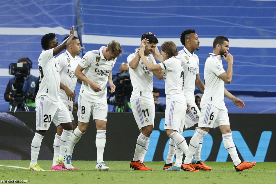 ريال مدريد يستعيد الثاني