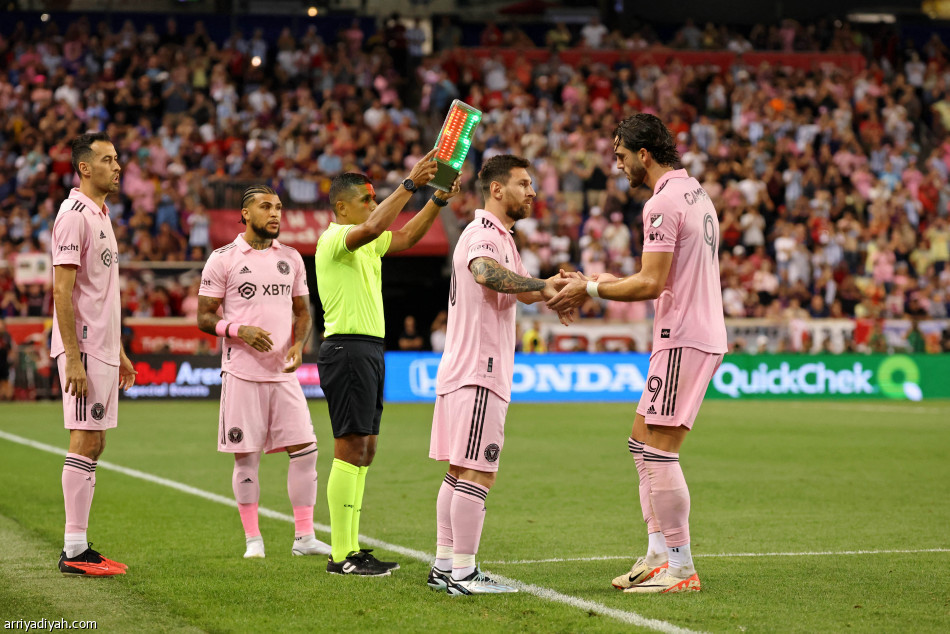 جماهير الدوري الأمريكي تحرم ميسي من الراحة