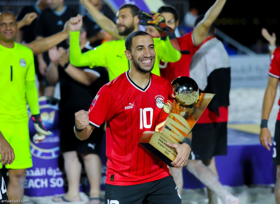 مصر تحصد ذهب «شاطئية العرب»