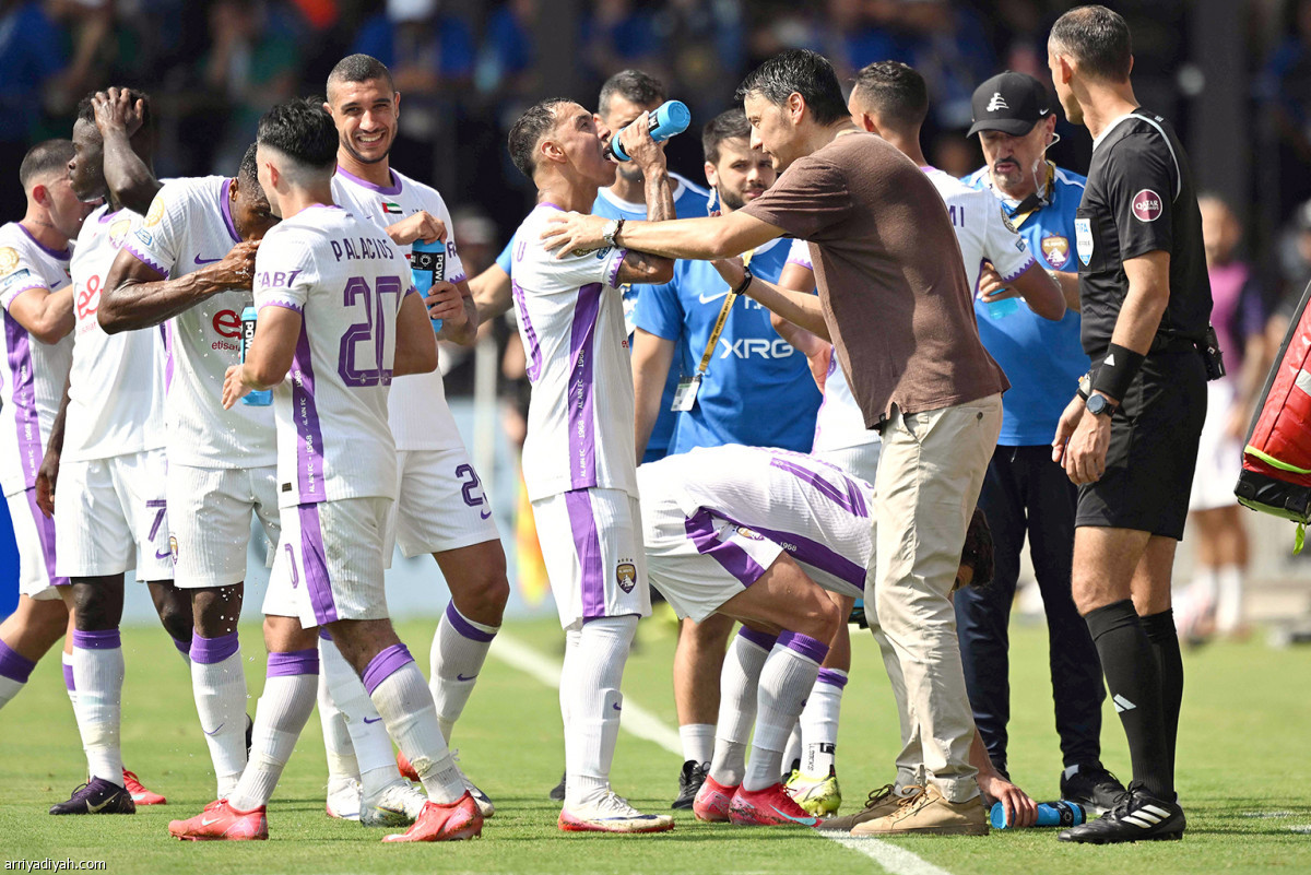 العين يودع بفوز