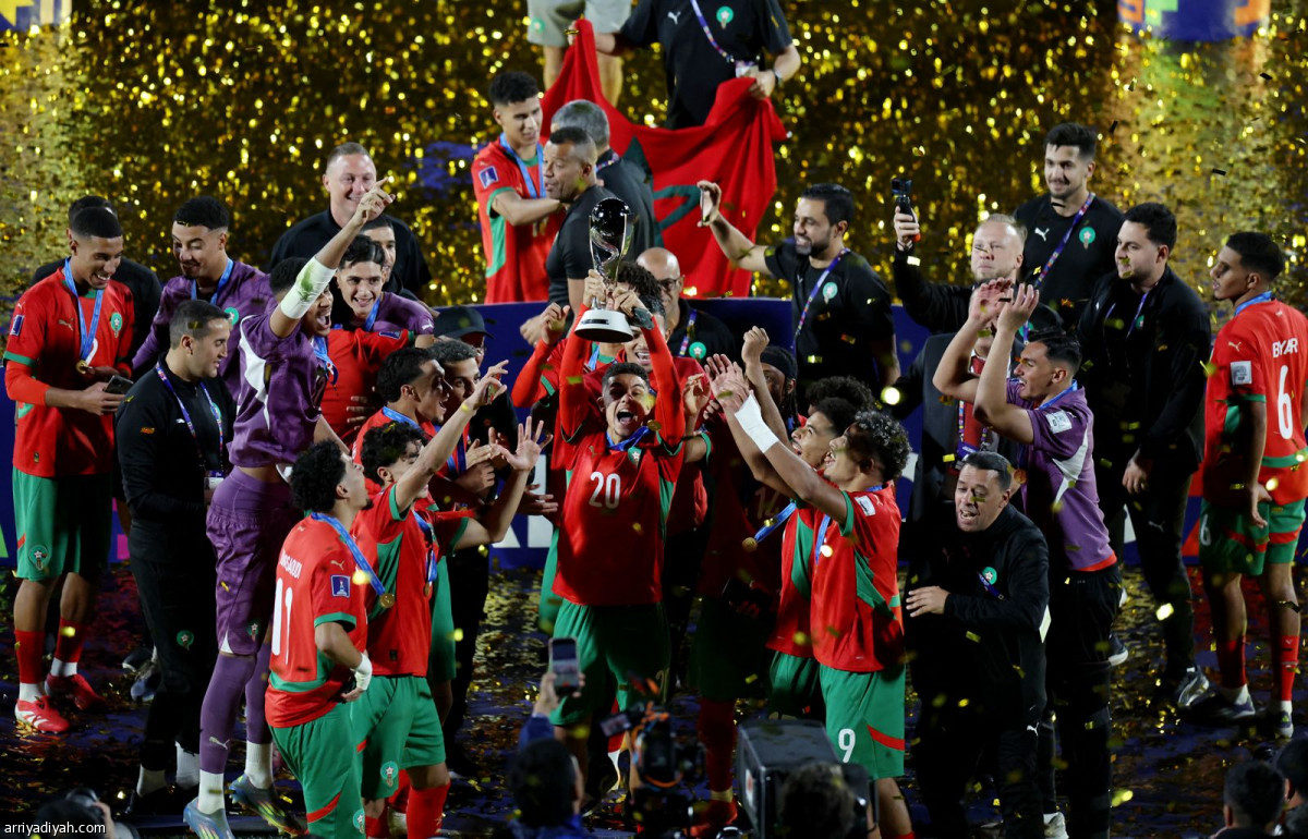 ذهب المونديال.. مغربي