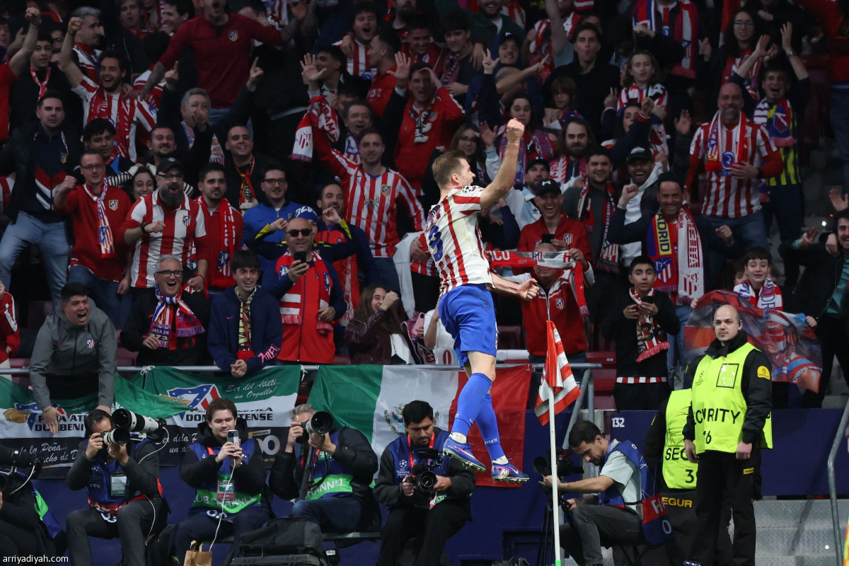 أتلتيكو أول المتأهلين