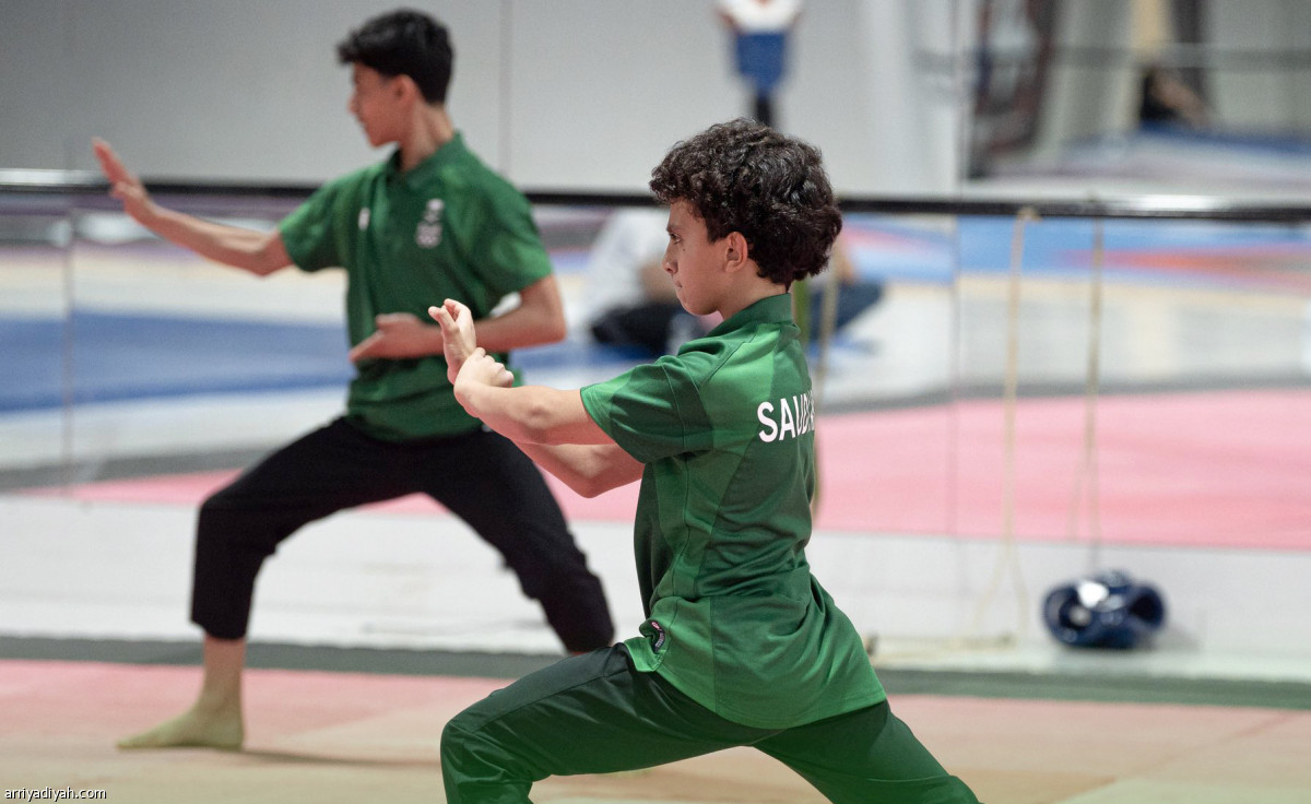 أخضر الكاراتيه يستعد