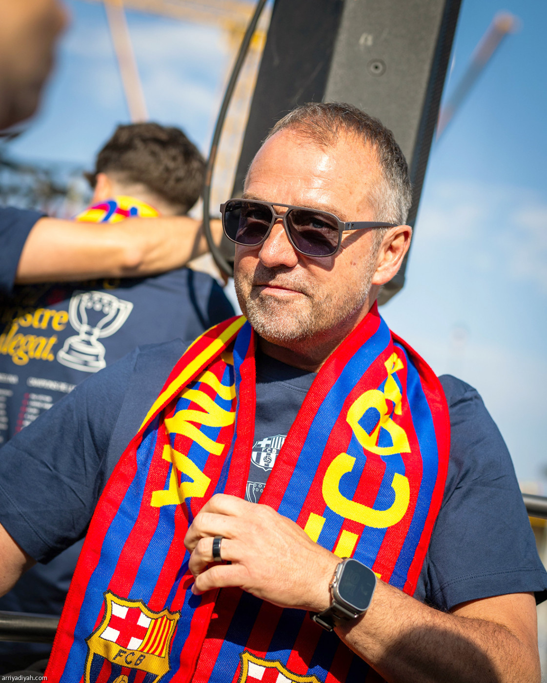 برشلونة يحتفل