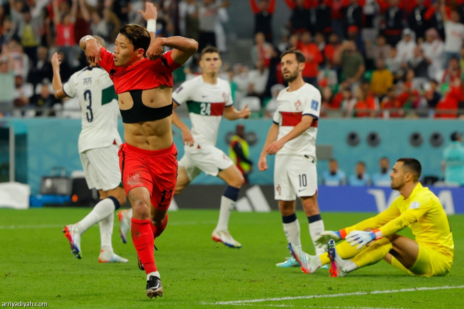 بـ«سيناريو دراماتيكي».. كوريا الجنوبية تباغت البرتغال.. وتصعد