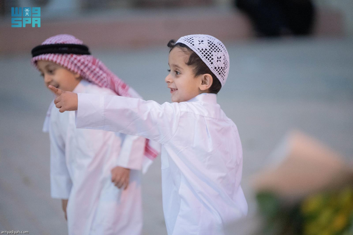 العيد في عيون الأطفال